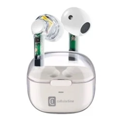 Cellularline Earphones Bluetooth FINE - White